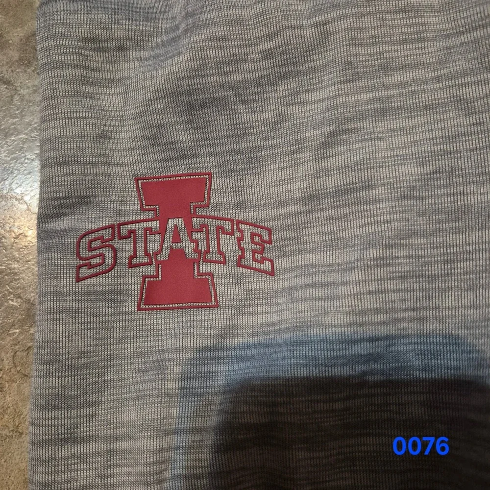 Nike Iowa State Cyclones Basketball Hoodie Mens M Dri-FIT Gray NCAA Pullover